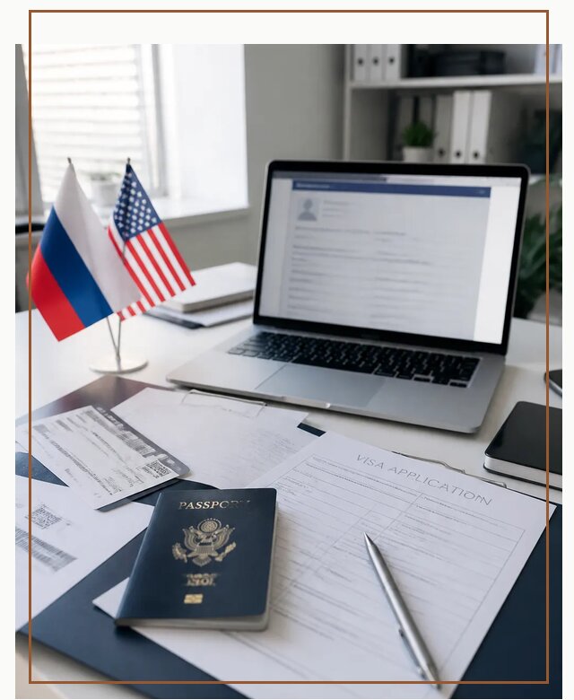 Оформление визы в США для туристов и бизнеса в Костроме