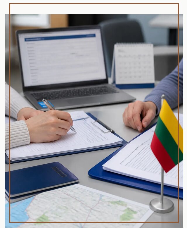 Профессиональное оформление визы в Литву для поездки в Костроме